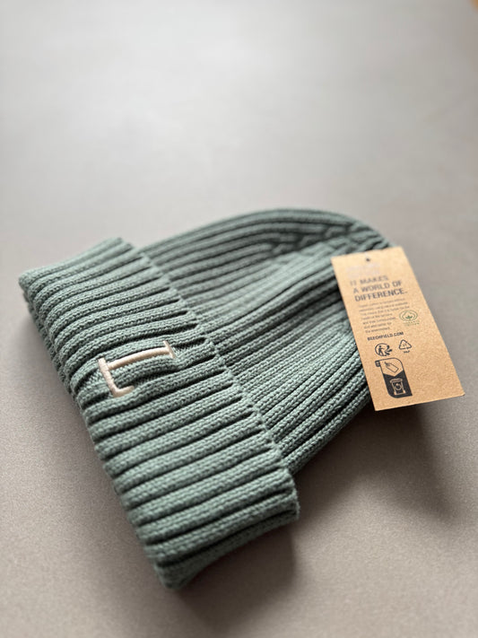 Personalisierte Kinder Beanie | Mütze mit Anfangsbuchstaben bestickt | Kindermütze 3–7 Jahre | Geschenk Kind