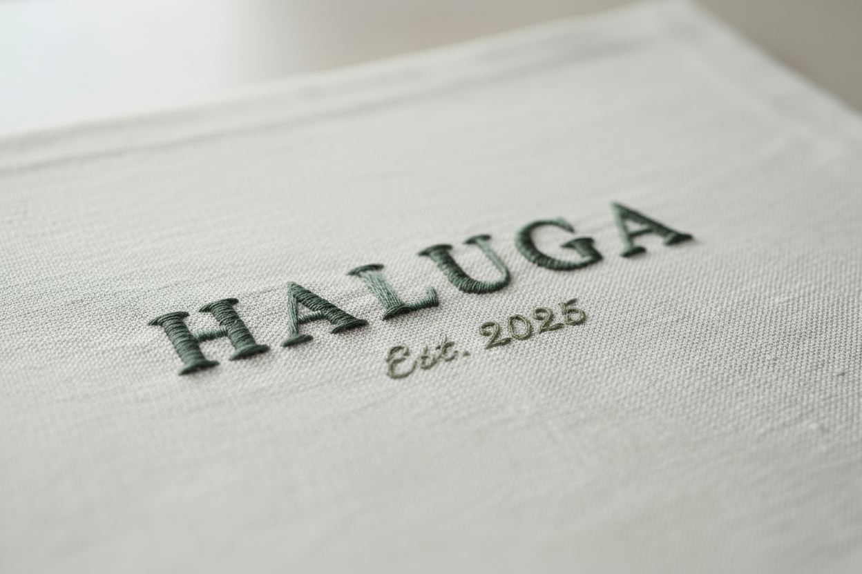 genau so nur statt eternal threads soll H A L U G A stehen und Est. 2025